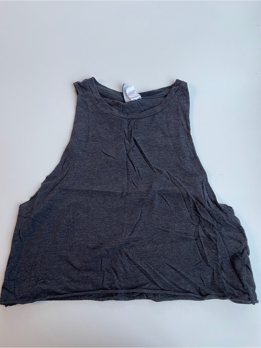 H&M Charcoal Gray Muscle Tank Top